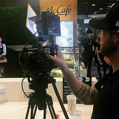 Video Content Shoot at McDonald's